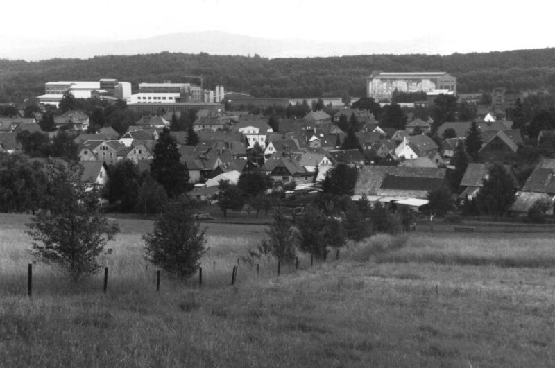 Blick auf den Ort - 2000